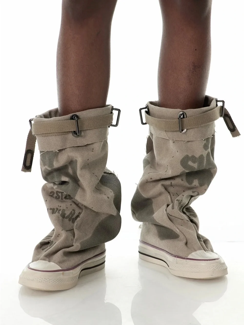 Dacian Print Denim Sneaker Size 9(40)